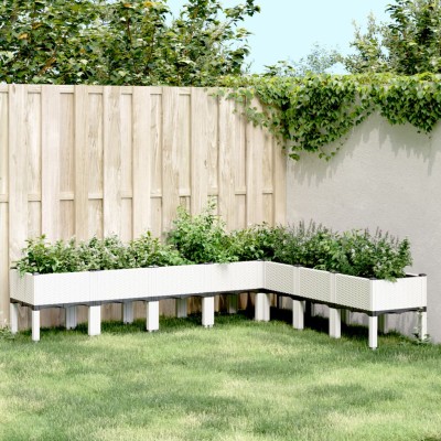 Garden bed with feet,...