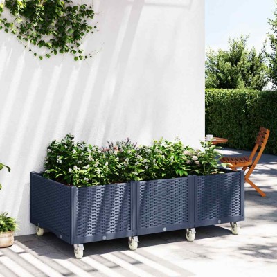 Garden bed with wheels,...
