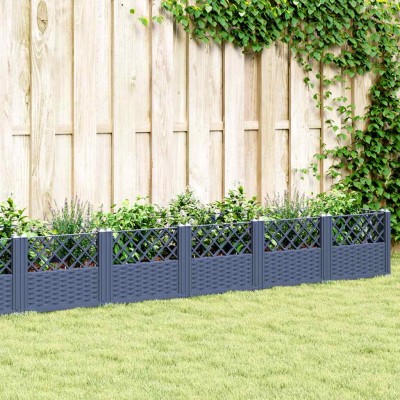 Garden bed with pins, blue...