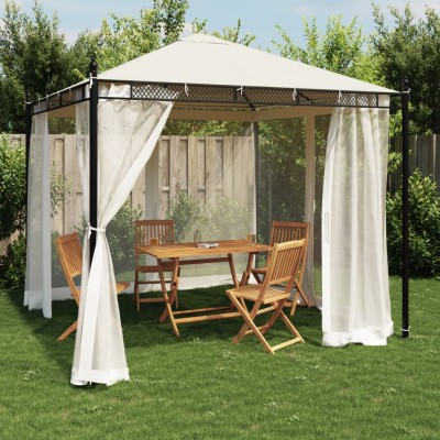 Net wall sheeting, creamy,...