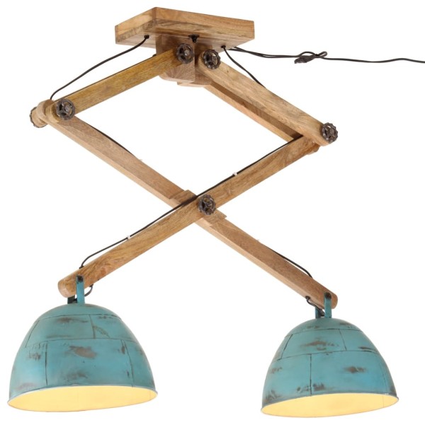 Lubal luminaire, bleached blue, 29x18x85cm, 25W, E27