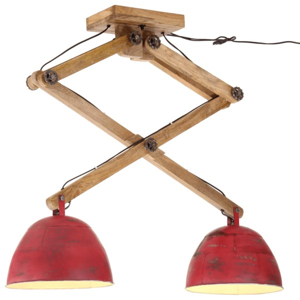Lubinis Luminaire, White Red, 29x18x85cm, 25W, E27