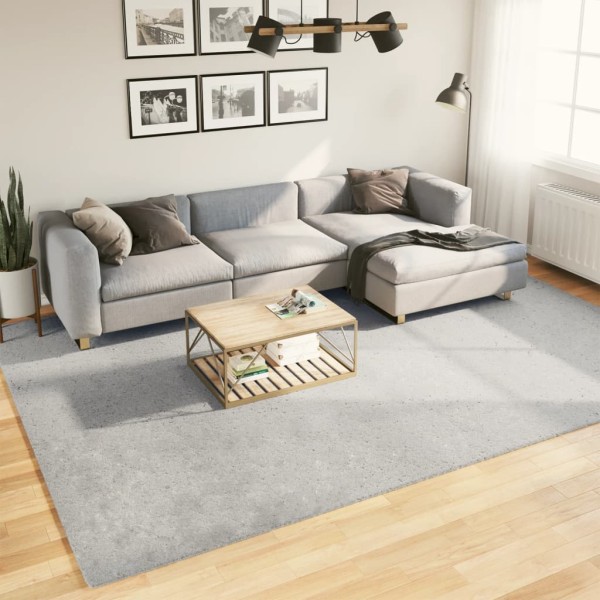 Carpet HUARTE, grey, 240x340cm, short bristles