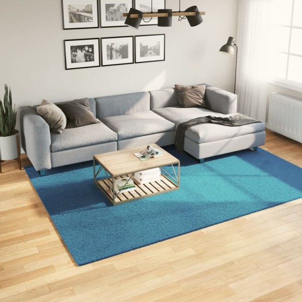 carpet OVIEDO, turquoise color, 200x280cm, short bristles