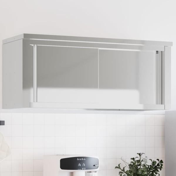 Cylinder cabinet with sliding door, steel