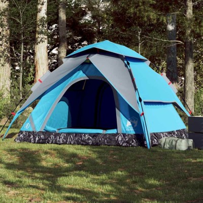 Camping tent, blue,...