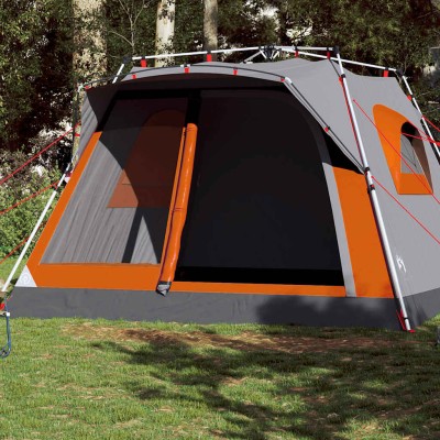 Family tent, gray / orange,...