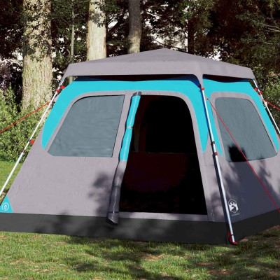 Camping tent, blue,...