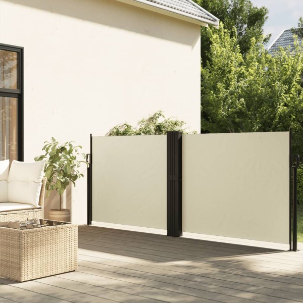 Extract side partition, creamy color, 140x1200cm