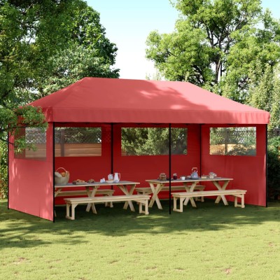 A commemorative tent with 3...
