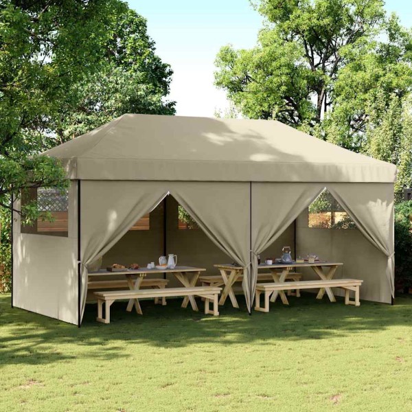 A commemorative tent with 4 side walls, savings