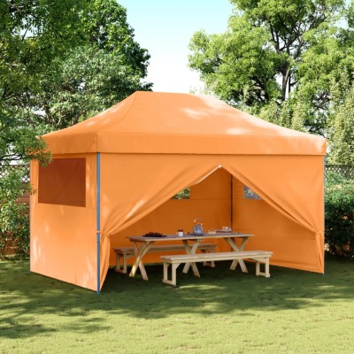A wooden tent with 4 walls,...