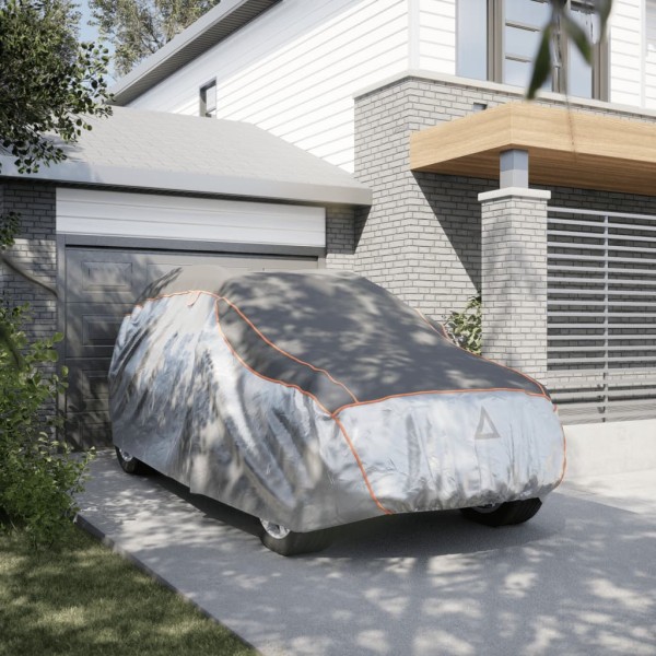 Car cover for SUVs, grey and silver, L