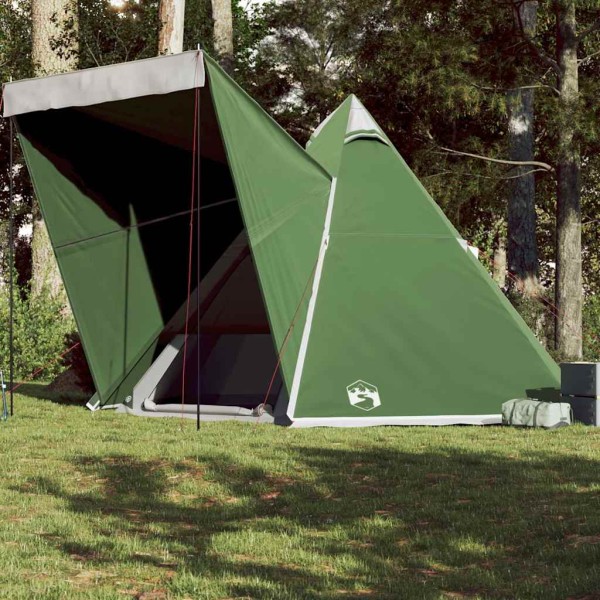 Family tent, green, hexagon, typical, waterproof