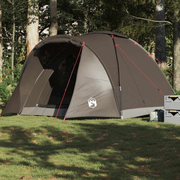 Fishing tent, brown, double, waterproof