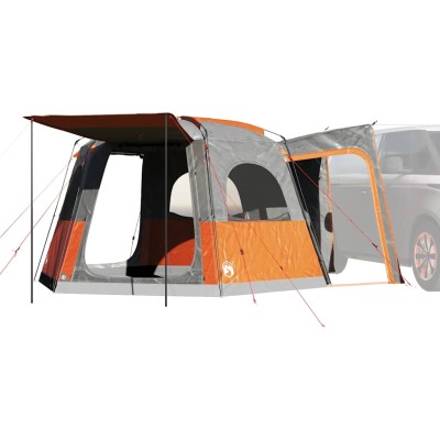 Car tent, gray / orange,...