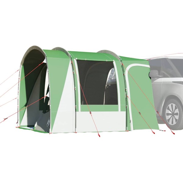 Car tent, green, quadruple, waterproof
