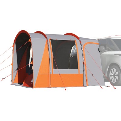 Car tent, gray / orange,...
