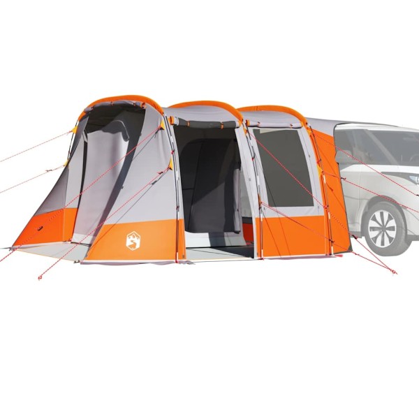 Car tent, gray / orange, waterproof