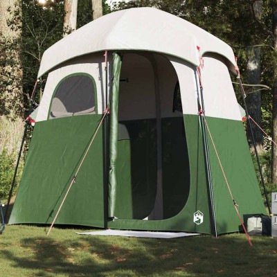 Shower tent, green, double,...