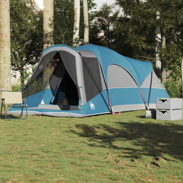 Family tent, blue, octopus, tunnel