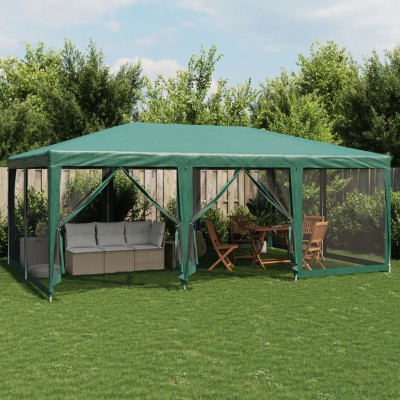 10 mesh walls, green, 6x4m,...