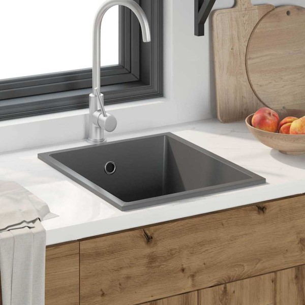 Kitchen sink Gray 38 x 44 x 20 cm Granite