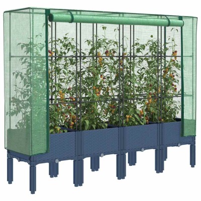 Raised bed with a...