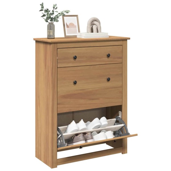 Shoe Cabinet Panama, 80x35x105cm, pine array