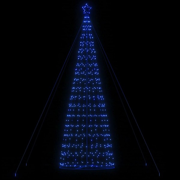 LED Christmas tree 1534 LED Blue 500 cm