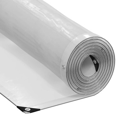 Transparent tarpaulins with...