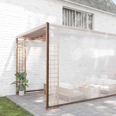 Transparent tarpaulins with...