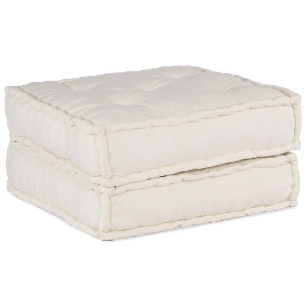 Modular sofa, creamy color, 70x70x36 cm, fabric