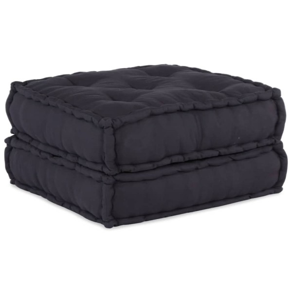 Modular sofa, anthracite color, 70x70x36 cm, fabric