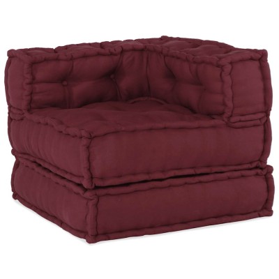 Modular sofa, chestnut...