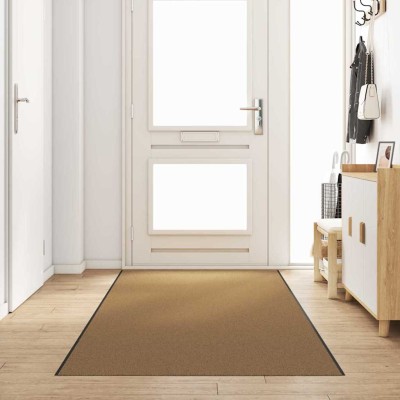 Door mat Cream and black...
