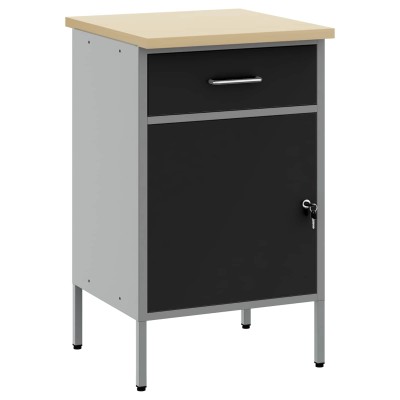 Desktop with drawer Black...