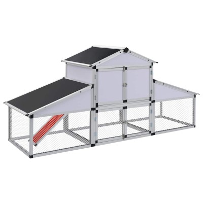 Roller for chickens with...