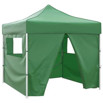 Folding pavilion, green, 3...