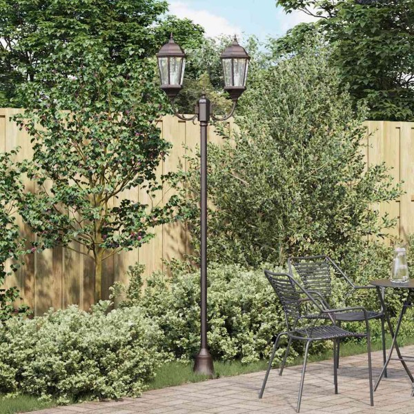 Garden light Bronze 68 x 20 x 235 cm Aluminium and glass