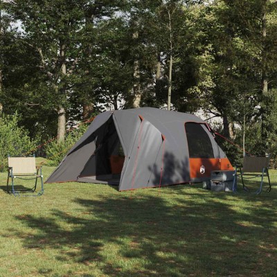 dome tent Gray and orange...