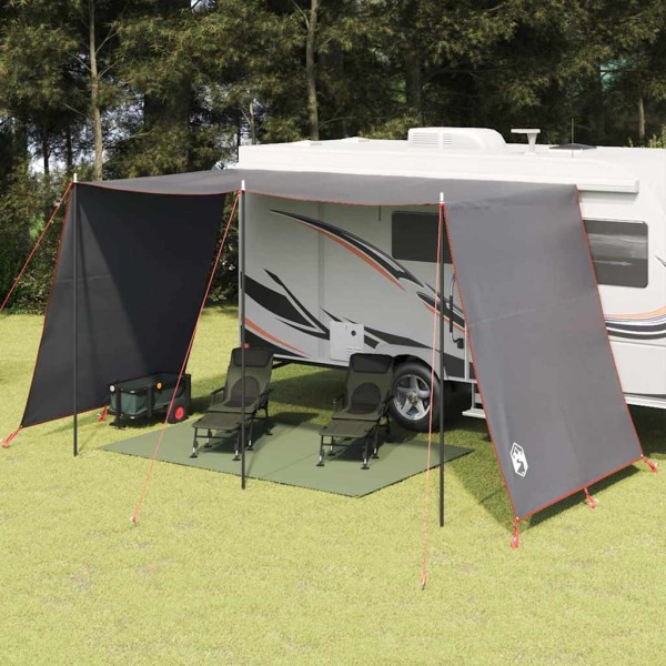 Waterproof curtain with roof