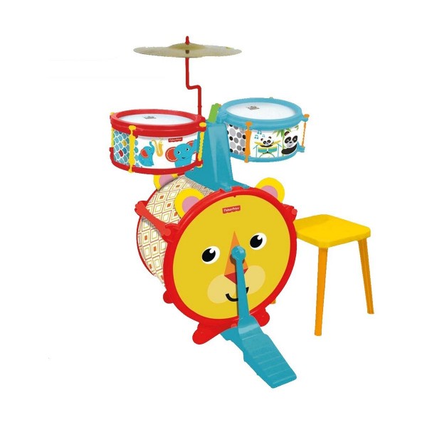 Барабаны Fisher Price   Животные Пластик