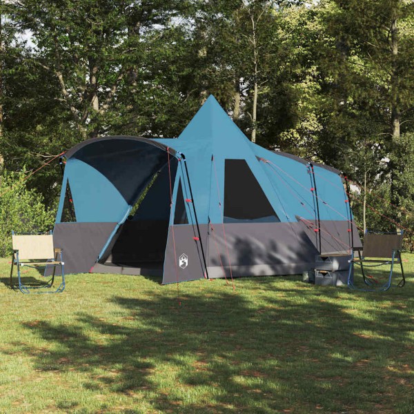 Teepee tent with roof with storage Blue 720 x 465 x 295 cm