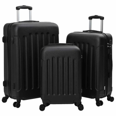 3 pcs Black 50 x 31 x 78 cm...