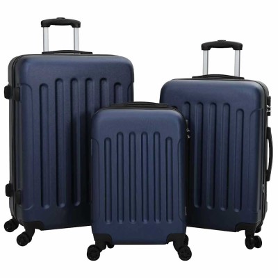 Lagaminas 3 pcs Tamsiai...