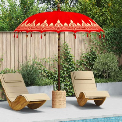 White Umbrella Red 215 x...