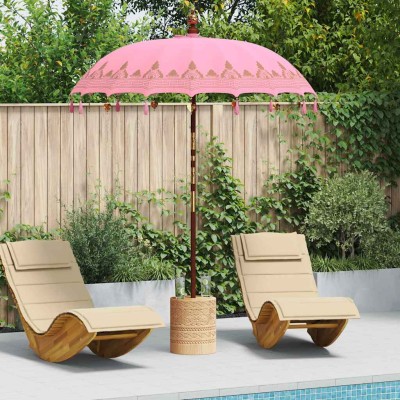 White Umbrella Pink 185 x...