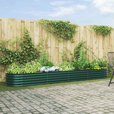 Raised bed Green 400 x 80 x...