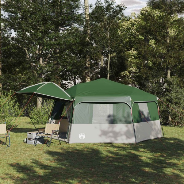 Fast release instant tent Green Polyester